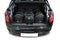 Kofferraumtaschen für Fiat Bravo 2006-2015 3-teiliges Set