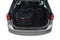 Trunk bags for VW Passat Variant 2014-2023 5-piece set 