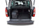 Trunk bags for Citroen Berlingo 2008-2018 4-piece set