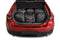 Kofferraumtaschen für Mazda 3 Hatchback 2018+ 4-teiliges Set